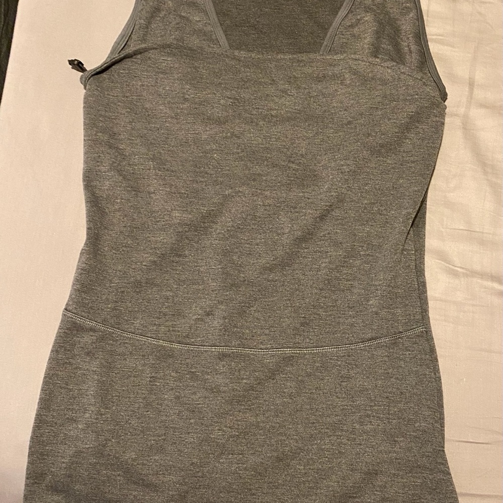 Nursing & Babywearing Tank Top in Dark Gray - Picture 3 of 3